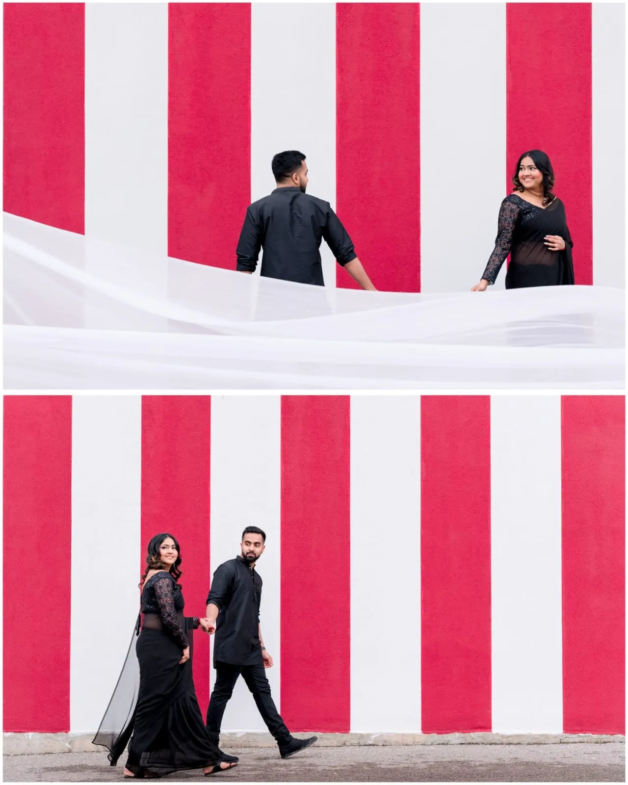 Cinematic wedding moments captured