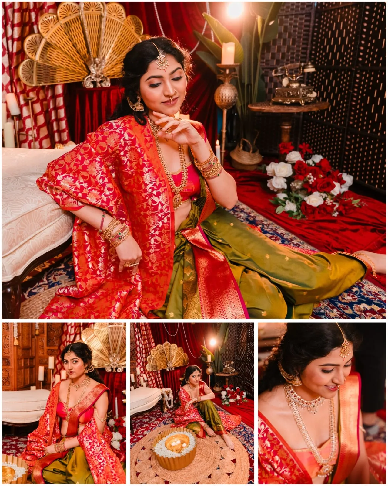 Fine art bridal portrait by KVM Creations